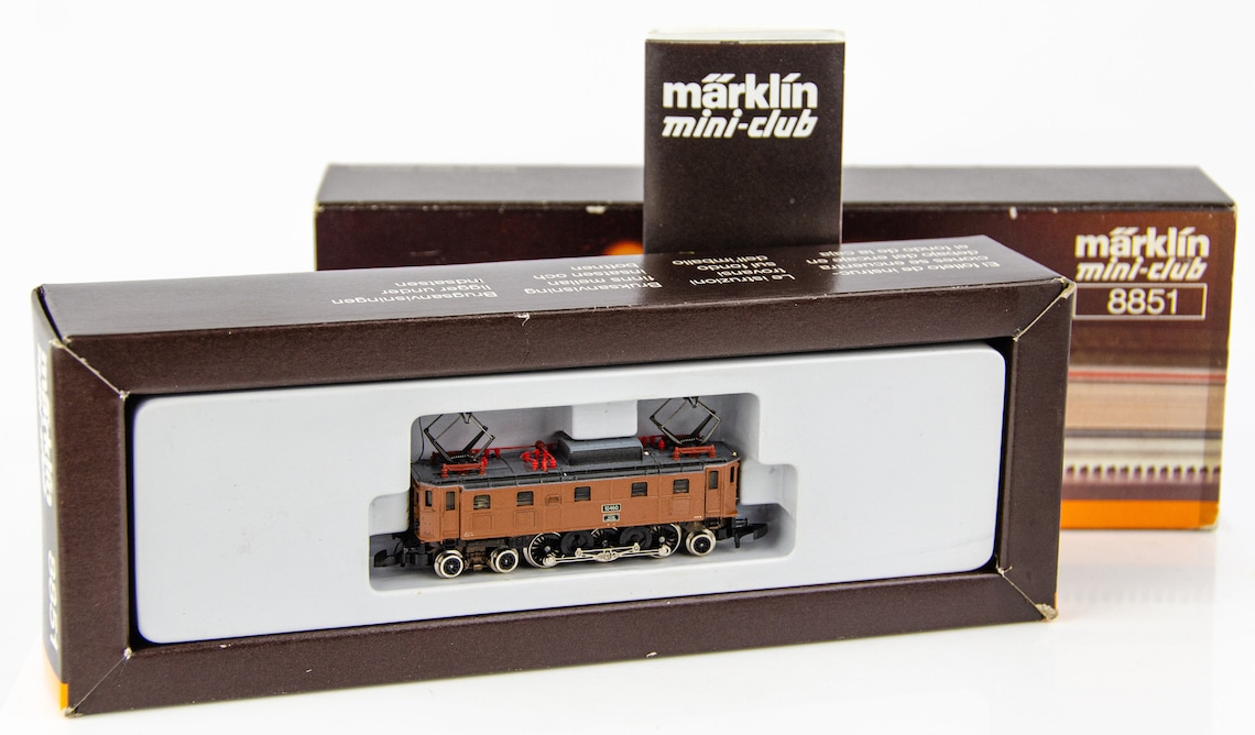 Vintage Marklin Mini-club 8851 German Z Scale Electric | Etsy