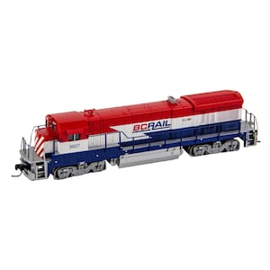 Atlas 49930 B36-7 Diesel Locomotive BC Rail 1:160 N Scale Model Train Engine