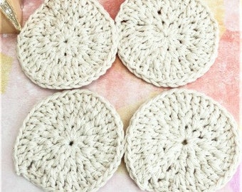 Cream Face Scrubbies