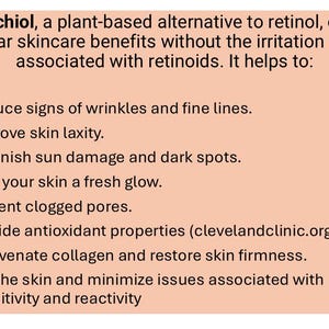 Bakuchiol skin benefits