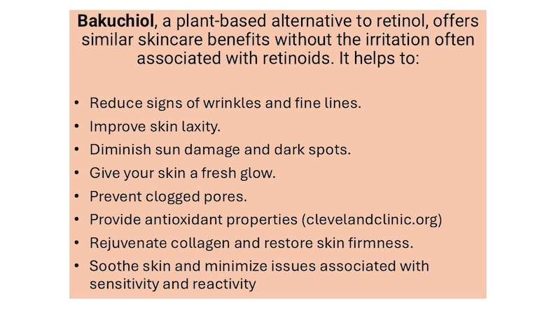 Bakuchiol skin benefits