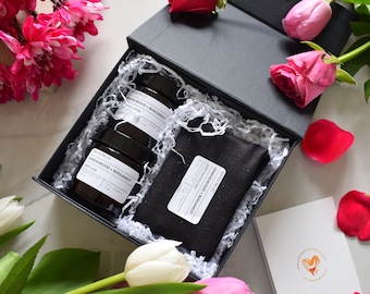 Organic Spa Relaxation Gift Set: Natural, Eco-Friendly Bath & Wellness Box for Men and Women