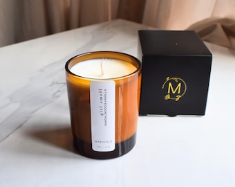 Girl Smell Sandalwood Vanilla Soy Wax Candle - Natural Aromatherapy Home Fragrance Gift