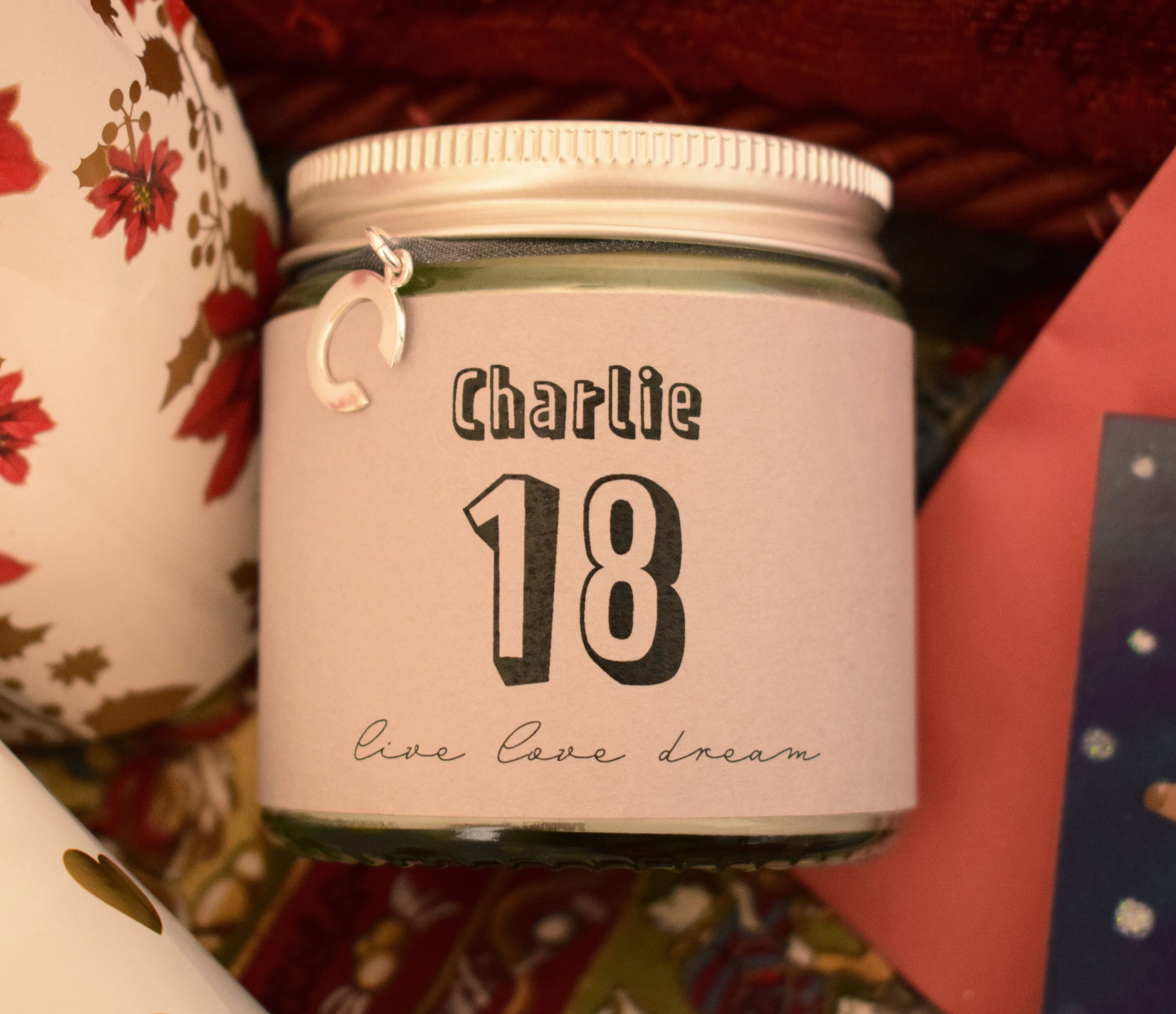 18th birthday scented candle Bespoke Message Scented Candle Etsy
