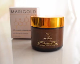 Silk Ceramide Cleansing Melt 60ml | Vegan Makeup Remover & Gentle Face Cleanser for Sensitive Skin