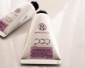 Crema mani al fiore di glicine