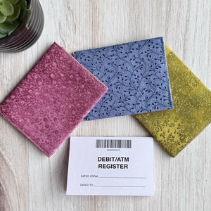 Portatarjetas de débito, funda para finanzas personales, rastreador de ingresos y gastos, organizador financiero, accesorio para la gestión del dinero para adolescentes.