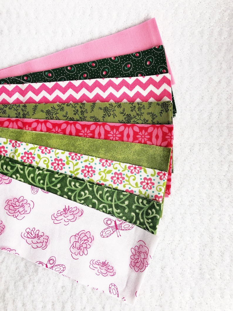 Quilt Fabric Bundle Jelly Roll Fabric Fabric Bundles Cotton Etsy
