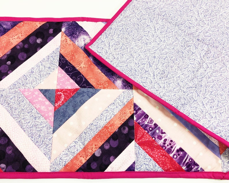 Quilted Table Runner Kitchen Island Centerpiece Homemade ...