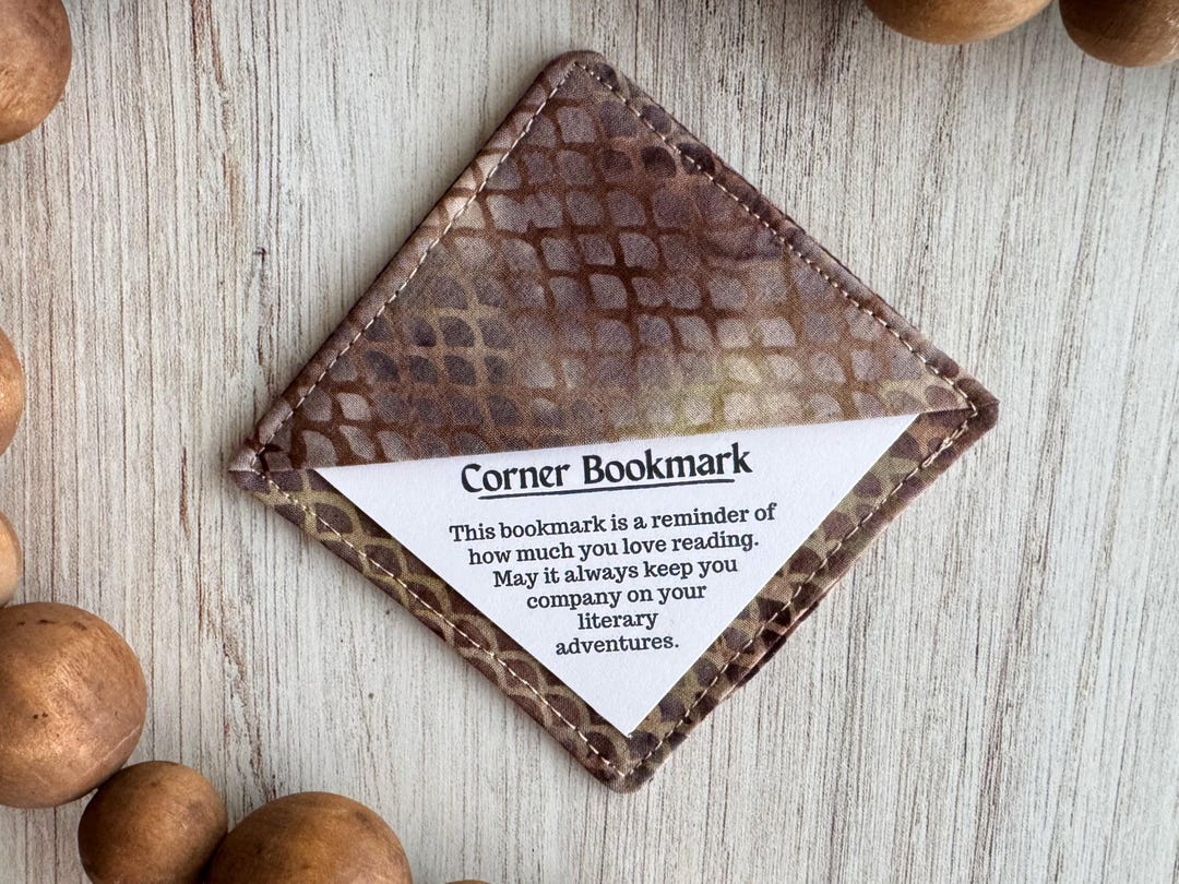 Brown Bookmark for Readers, Unique Bookish Merch for Booktroverts ...