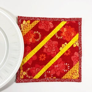 Soportes de olla acolchada trivets para platos calientes | Etsy