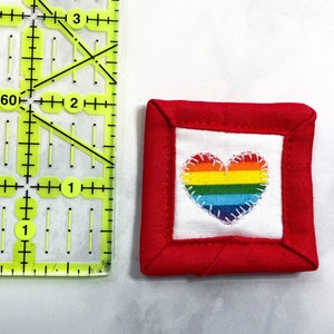 Heart Pocket Hug Token, I Am With You Always Worry Buddy, Coming Out Gift, Rainbow Heart Pocket Pal, Long Distance Relationship Gift for Her image 7