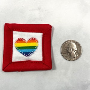 Heart Pocket Hug Token, I Am With You Always Worry Buddy, Coming Out Gift, Rainbow Heart Pocket Pal, Long Distance Relationship Gift for Her image 5