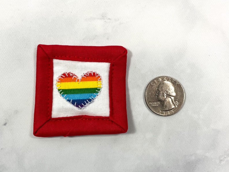 Heart Pocket Hug Token, I Am With You Always Worry Buddy, Coming Out Gift, Rainbow Heart Pocket Pal, Long Distance Relationship Gift for Her image 5