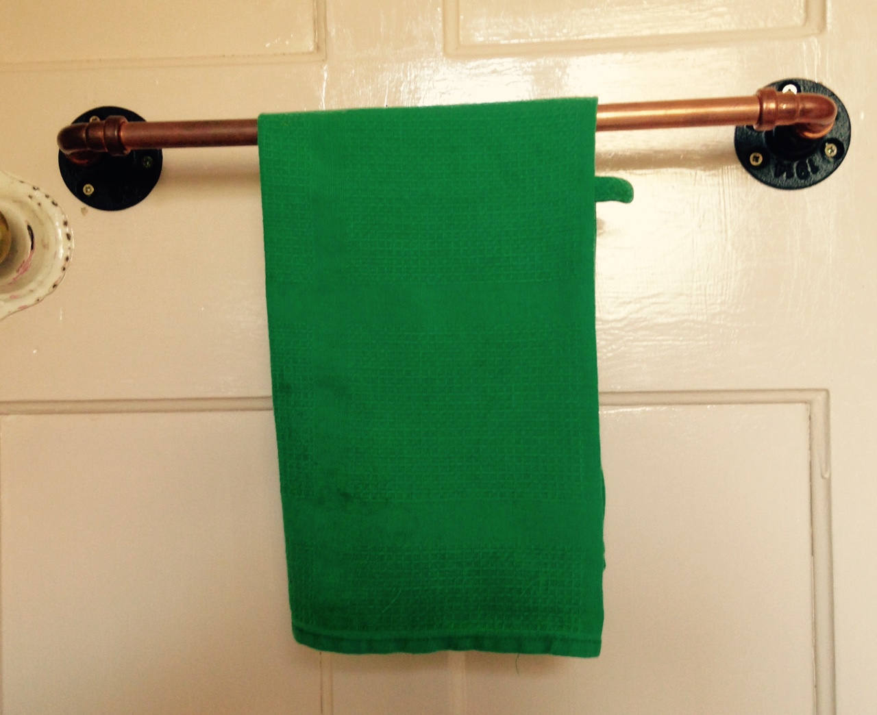 Copper Bathroom Towel Rail Bathroom Storage Home Storage Etsy