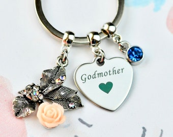 Godmother Gift Keychain/Keyring