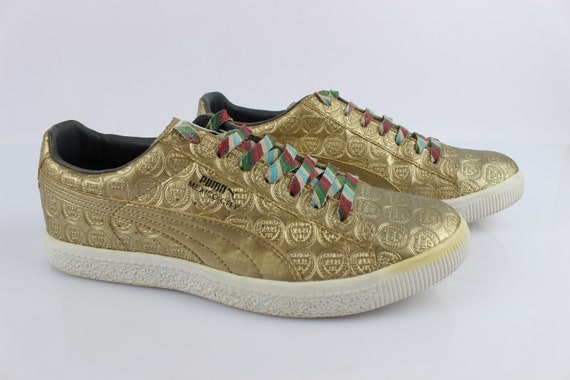 Puma sale clyde gold