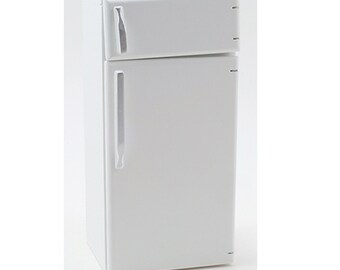 miniature refrigerator dollhouse