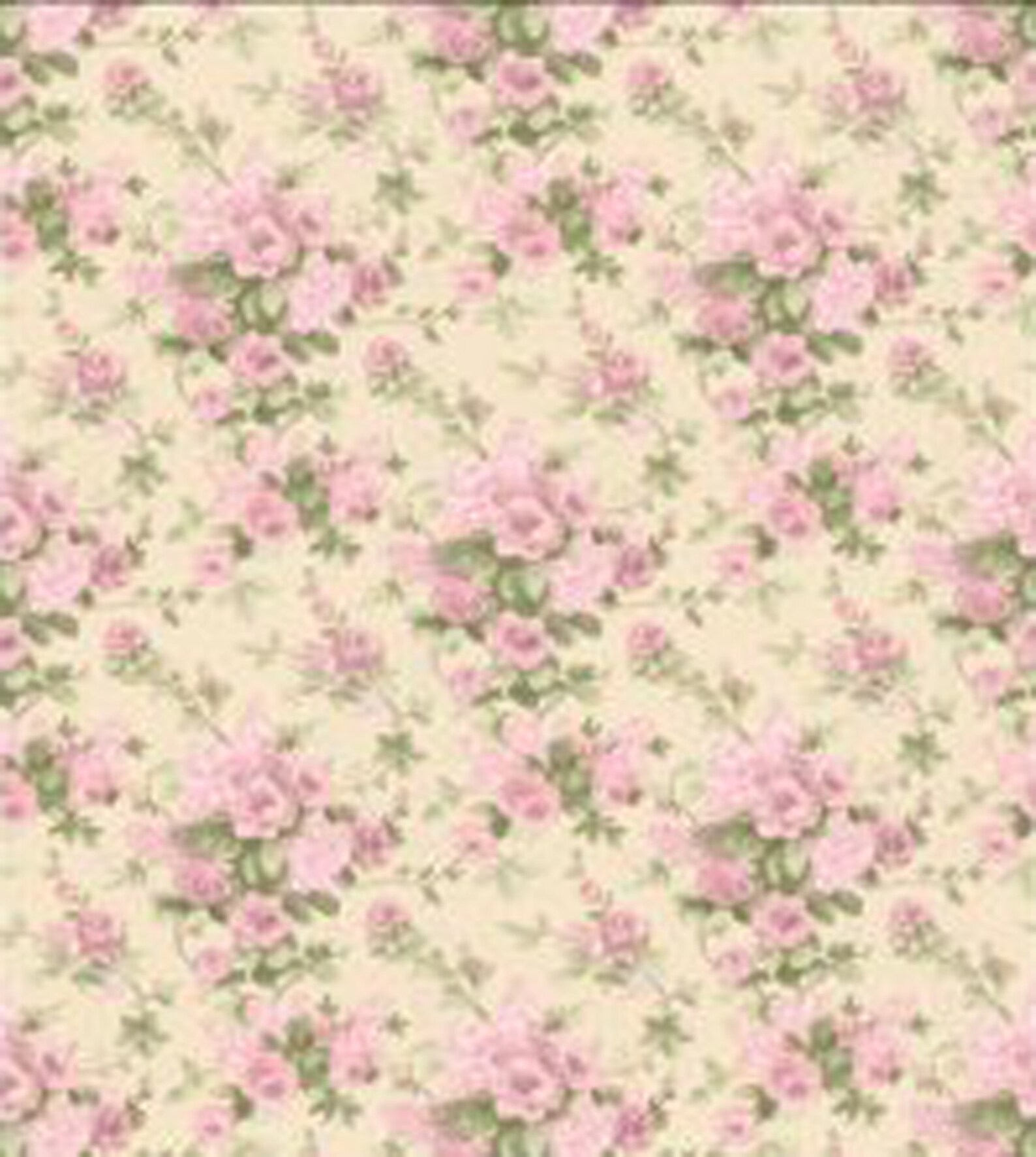 Dollhouse Wallpaper Romantic Rose Rose - Etsy