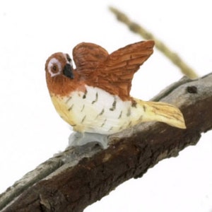 Dollhouse Miniature Spice Finch by Falcon Miniatures