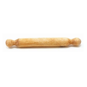 Dollhouse Miniature Wooden Rolling Pin by Sir Thomas Thumb