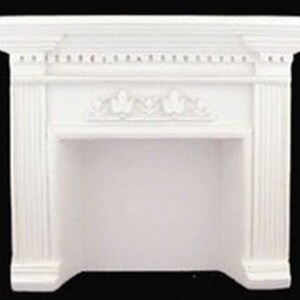Dollhouse Miniature Federal Fireplace by Unique Miniatures