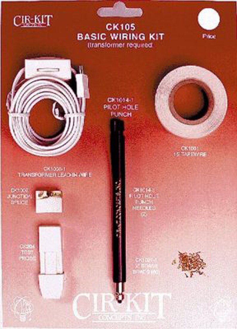 Dollhouse Basic Wiring Kit by Cirkit Electrical Concepts Etsy