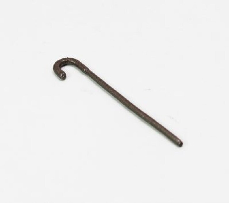 Dollhouse Miniature Brown Walking Cane Etsy