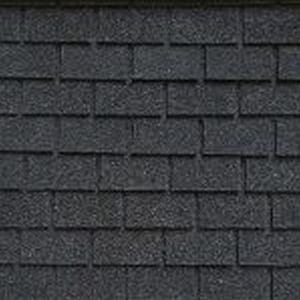 Dollhouse Miniature Roofing Black Square Asphalt Shingles