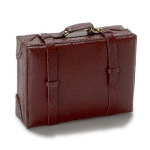 Dollhouse Miniature Large Suitcase or Luggage by Falcon Miniatures