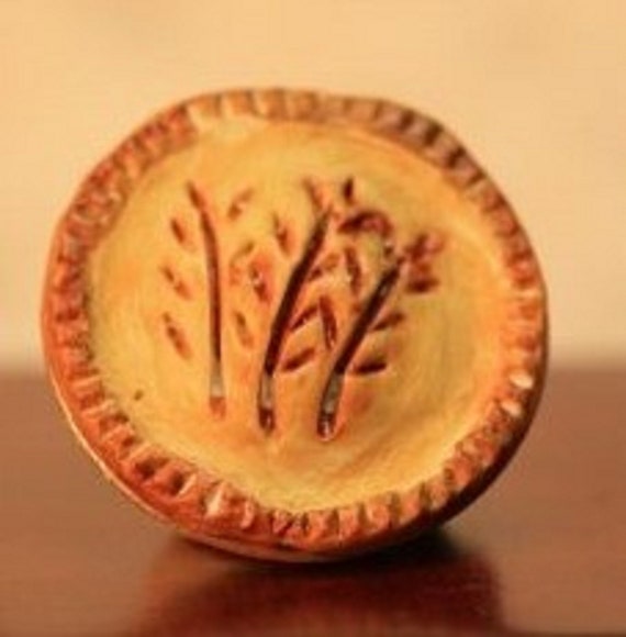 Custom Engraved & Hand Painted American As Apple Pie Wood Trophy