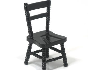Miniature Desk Chair in Painted Wood
