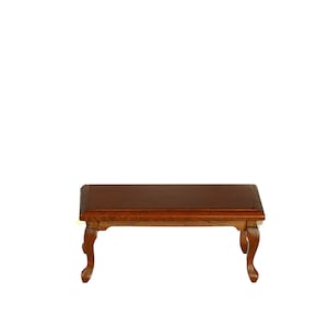 Dollhouse Miniature Coffee Table in Walnut by Town Square Miniatures