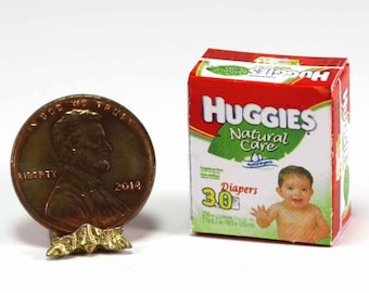 Dollhouse Miniature Baby Diapers by Cindi&#39;s Mini&#39;s