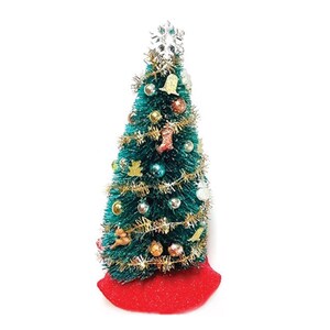 Dollhouse Miniature Traditional Holiday Christmas Tree by Creative Little Details