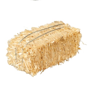 Dollhouse Miniature  - Large Hay Bale for Dollhouse Seasonal or Halloween