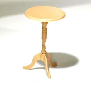 Dollhouse Miniature Chrysnbon Candlestick Plastic Table Kit