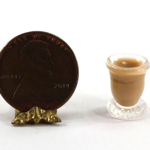 Dollhouse Miniature Chocolate Smoothie