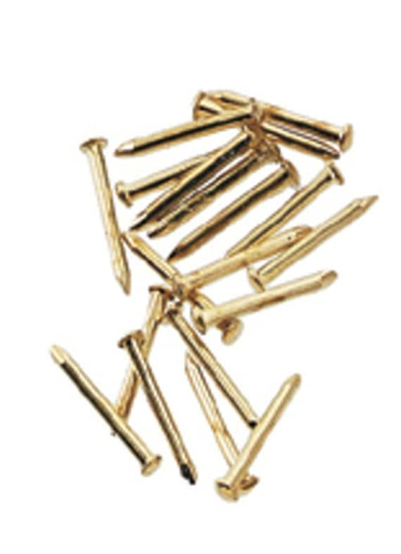 Dollhouse 1/4 Inch Brass Brads 100 by Cir-kit Concepts Electrical 