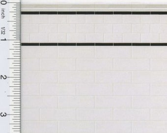 Subway Tile Wallpaper - Etsy