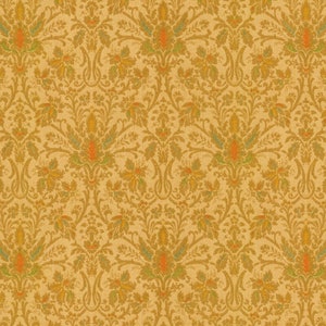 Dollhouse Wallpaper Vintage Pelham Damask Wallpaper by Bradbury and Bradbury