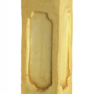 Dollhouse Miniature Small Pedestal in Tan by Falcon Miniatures