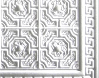 Dollhouse Faux Tin Ceiling Panel by World Model Miniatures