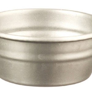 Dollhouse Miniature Metal Wash Tub with Handles