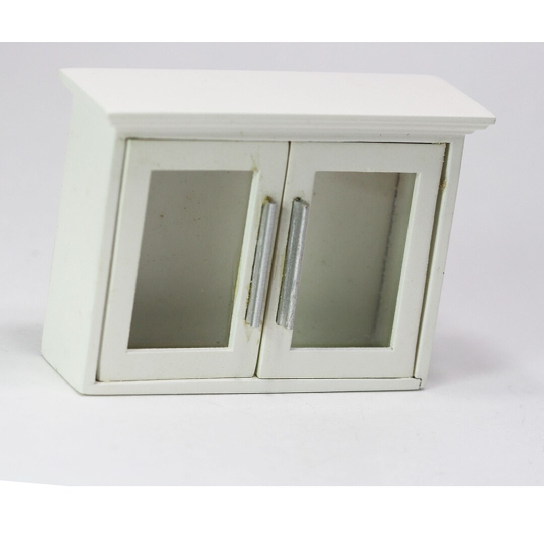 Dollhouse Miniature Kitchen White Wall Shelf - Etsy