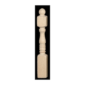 Dollhouse Miniature Set of 6 Heavy Centurion Newel Posts by Houseworks