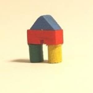 Dollhouse Miniature Children&#39;s Colorful Building Blocks