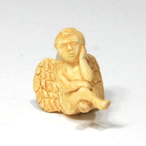 Dollhouse Miniature Ivory Cherub by Falcon Miniatures