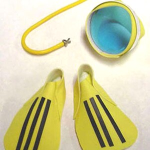Dollhouse Miniature Scuba Diving Set by Barb