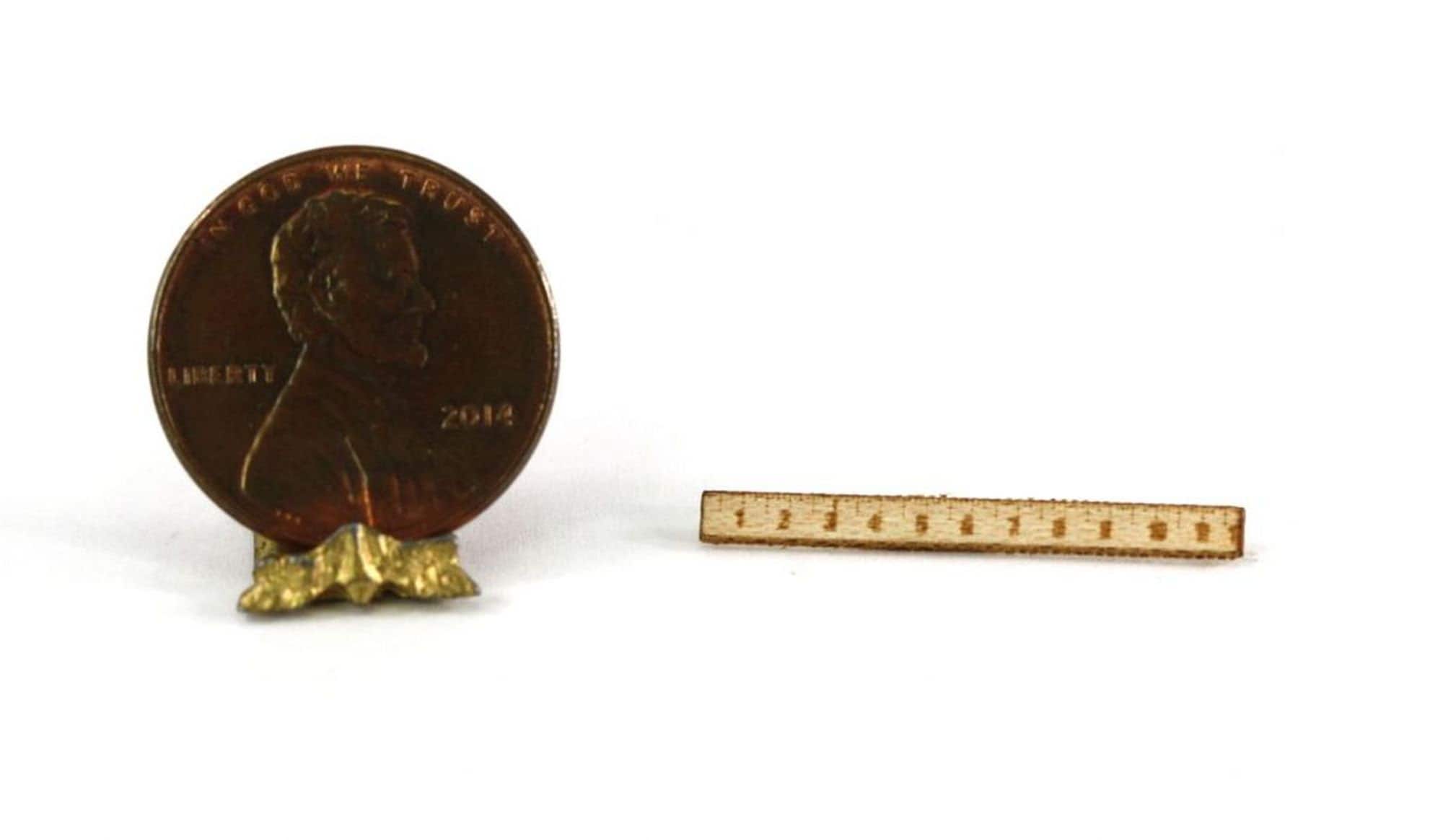 Dollhouse Miniature Laser Cut Wood Ruler by Dragonfly International - Etsy